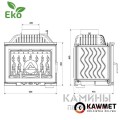 Каминная топка KAWMET W17 EKO 12.3 кВт Каминная топка KAWMET W17 EKO 12.3 кВт