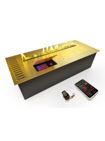 Автоматический биокамин ZeFire М 700 латунный с ДУ (ZeFire)