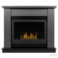 Каминокомплект: Биокамин Firelight BFP/P-2520, портал Canto 25 графит