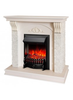 Электрокамин Corfino WT с Fobos Lux BL