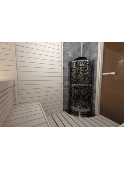 Электрическая печь SAWO DRAGONFIRE, Heaterking 9 кВт (угловая)