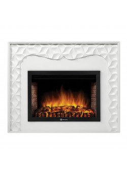 Каминокомплект: Очаг Electrolux EFP/P-3020LS с порталом Vivo 30 белый