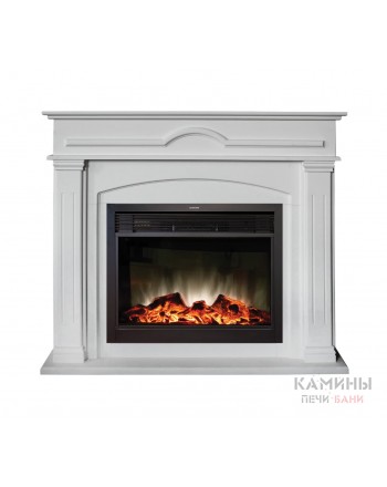 Электрокамин RealFlame Mirra 26 WT с MoonBlaze S LUX BL