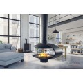 Подвесной камин LOFT - 08 с вращающимся очагом на 360 градусов Подвесной камин LOFT - 08 с вращающимся очагом на 360 градусов