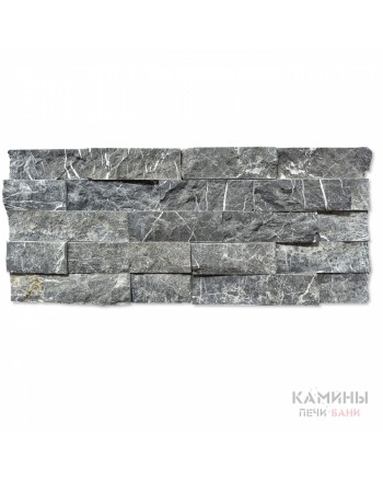 Плитка из "Мрамора" (черный) рваный камень