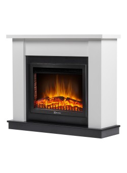 Каминокомплект Firelight: Очаг EFP/P-2520LS N , портал Canto 25 белый