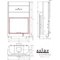 Каминная топка АСТОВ ПС 9074
