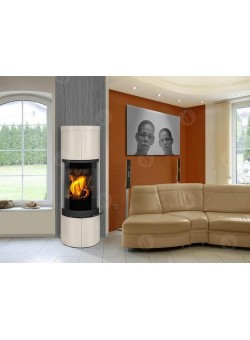 Печь-камин Romotop стальная Soria 01 керамика