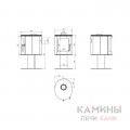 Печь-камин Kratki Koza/Orbit Печь-камин Kratki Koza/Orbit
