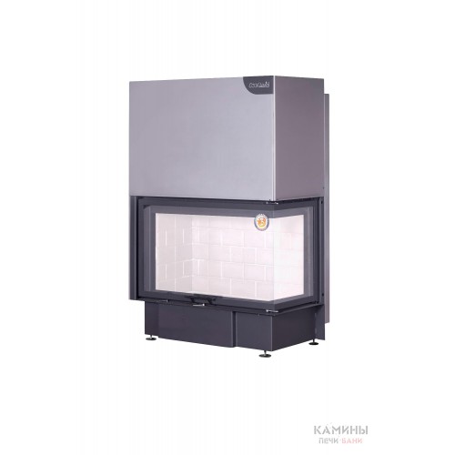 Каминная топка Экокамин ДЕЛЬТА 1000 R два стекла правая принтинг Каминная топка Экокамин ДЕЛЬТА 1000 R два стекла правая принтинг