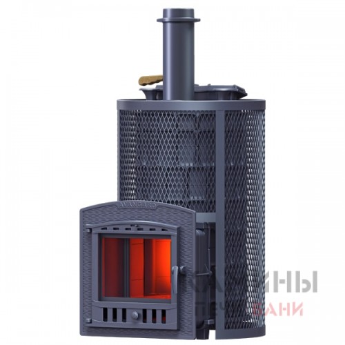 Печь для бани AVANGARD ЗК 40 (П2) Ураган в круглой сетке Печь для бани AVANGARD ЗК 40 (П2) Ураган в круглой сетке