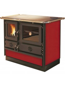 Печь-камин MBS MAGNUM бордовый