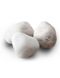 Камень для бани Белый кварц (15 кг)