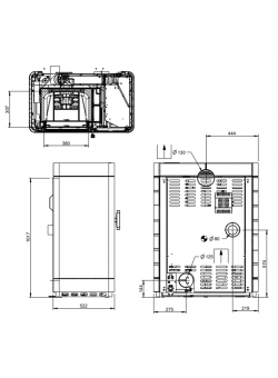 Пеллетный камин Austroflamm Scotty Duo
