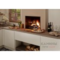 Топка-камин Brunner Urfeuer 50/66 кухонный с грилем , открытая