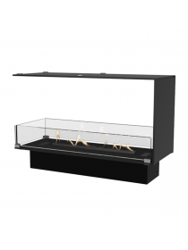 Биокамин Decoflame Montreal 800mm Торцевой сквозной 3-х сторонний