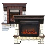 Каминокомплекты из камня и МДФ RealFlame