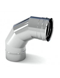 Отвод дымохода 90°