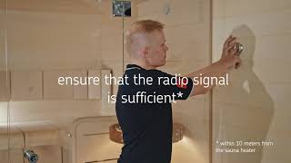 Harvia - How to install Cilindro Plus Spot