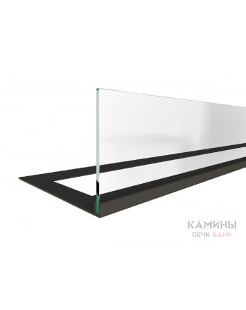 Стекло декоративное для биокамина Standart 825 для встраивания в портал (ZeFire)