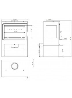 Печь Nordflam Marsala