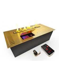 Автоматический биокамин ZeFire М 600 латунный с ДУ (ZeFire)
