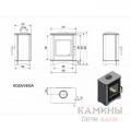 Печь-камин Kratki Koza/Vega/150