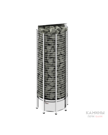 Печь для бани SAWO TOWER вертикальная, пристенная, 8 кВт, TH6-80NS-WL, выносной пульт (пульт и блок мощности докупаются отдельно)