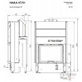 Каминная топка Hoxter HAKA 67/51h
