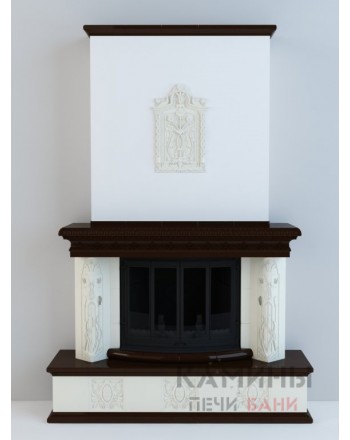Изразцовый камин Вена