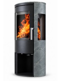 Дровяная печь-камин Ember E15 Serpentino