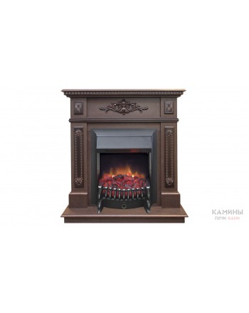 Электрокамин Lilian DN с очагом Fobos Lux BL RC