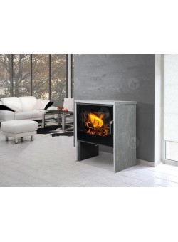 Печь-камин Romotop стальная Riano N03