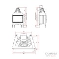 Каминная топка Schmid Lina 73s Каминная топка Schmid Lina 73s