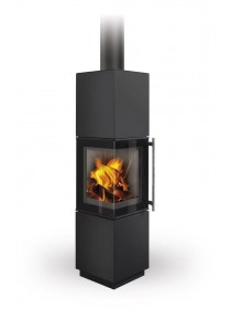 Печь-камин Romotop стальная Esquina