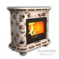 Изразцовый камин Прованс КимрПечь центральный Художественный Изразцовый камин Прованс КимрПечь центральный Художественный