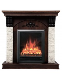 Электрокамин Corfino NT с очагом Eugene