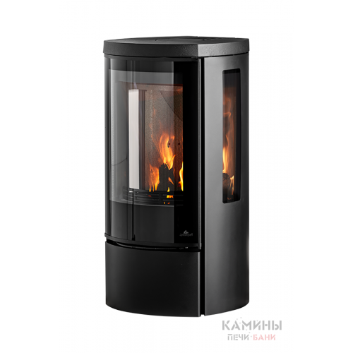 Печь-камин Jydepejsen Cozy Modern Low с боковым стеклом