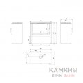 Печь-камин Kratki Juno 12/C