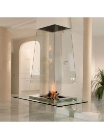 Центральный пирамидальный камин CV007 Bloch Design