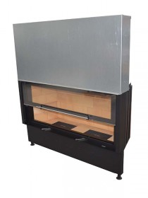 Каминная топка KOBOK Chopok L 130, VD 1370×570 с подъемом