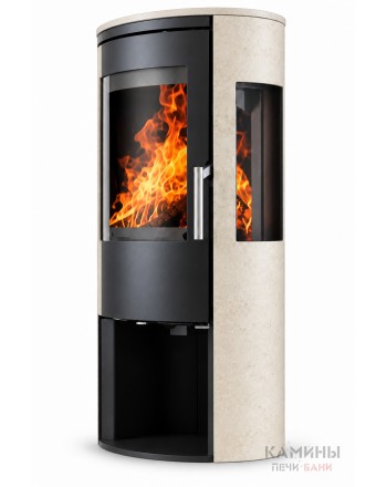 Дровяная печь-камин Ember E15 Limestone