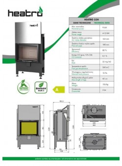 Каминная топка Heatro 55H