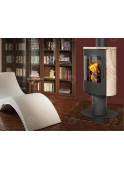 Печь-камин Romotop стальная Evora T07 камень