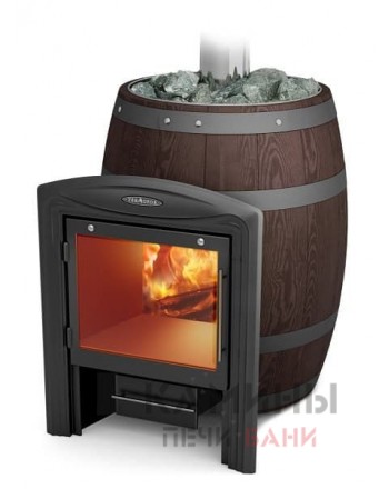 Печь Вариата Баррель Inox