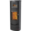Печь-камин Lotus PRIO 7M Indian Night - with side glass panel Печь-камин Lotus PRIO 7M Indian Night - with side glass panel