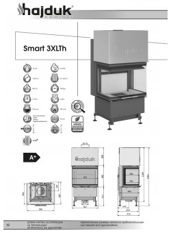 Каминная топка Hajduk Smart 3XLTh