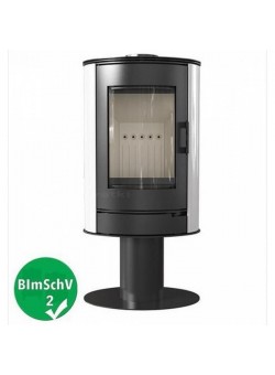 Печь-камин Kratki KOZA/AB/S/N/KAFEL/BIALY (кафель белый)