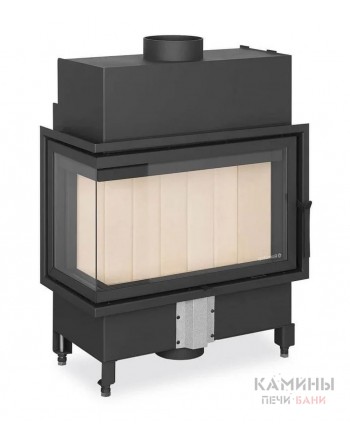 Каминная топка Romotop Basic 2g 70.44.33.23 с угловым стеклом