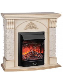 Электрокамин Athena WT с Majestic Lux Black RC